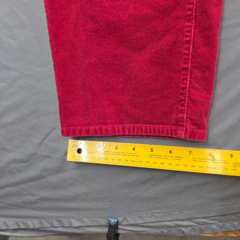 Talbots Women's 18WP Petite Heritage Corduroy Pants Blue Red 2 Pant Lot - Picture 11 of 16